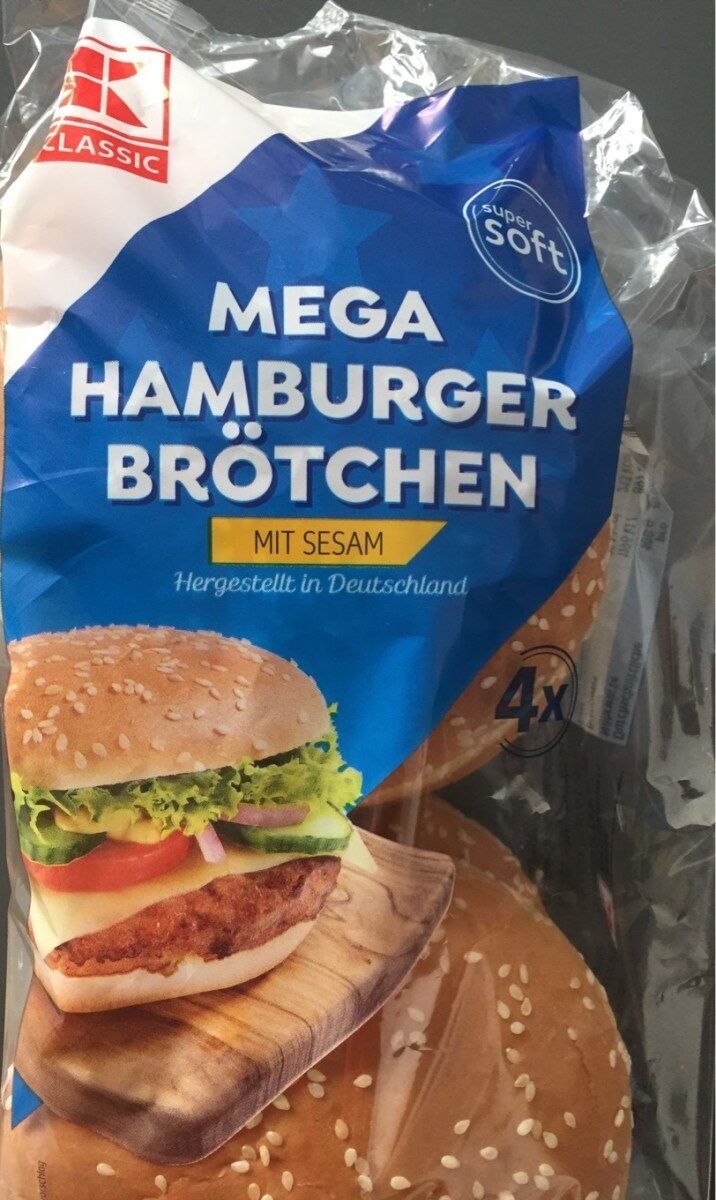 Mega Hamburger Brötchen - Product - de