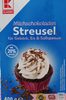 Milchschokoladen Streusel - Product