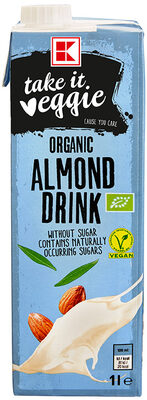K-take it veggie Organic Drink Almond unsweetened - 1