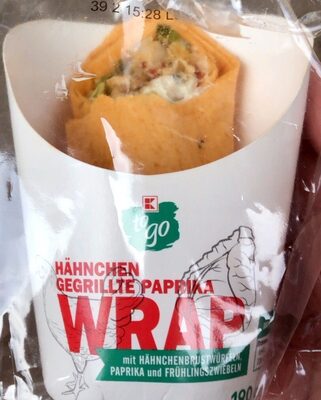 Hähnchen Gegrillte Paprika Wrap - Produkt - de