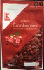 Ganze Cranberries (gezuckert & getrocknet) - Produkt