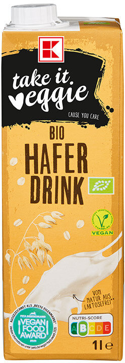 K-take it veggie Bio Haferdrink - Product - de