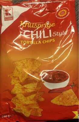 Tortilla chips chili style - Produkt