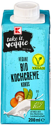 K-take it veggie Bio Kokos Kochcreme - Product - de