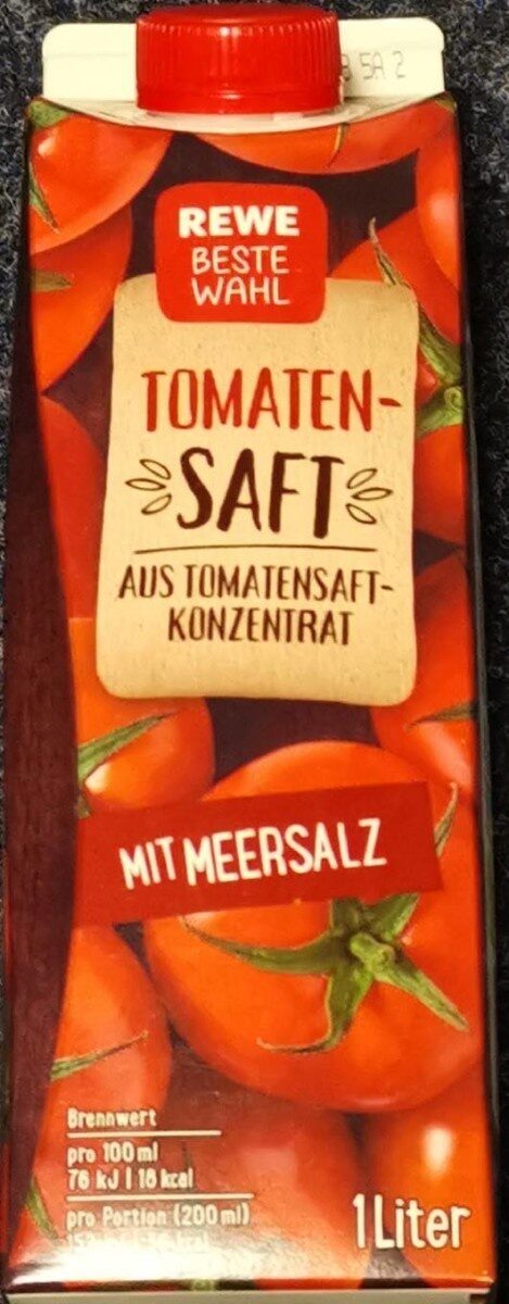 Tomatensaft mit Meersalz - Product