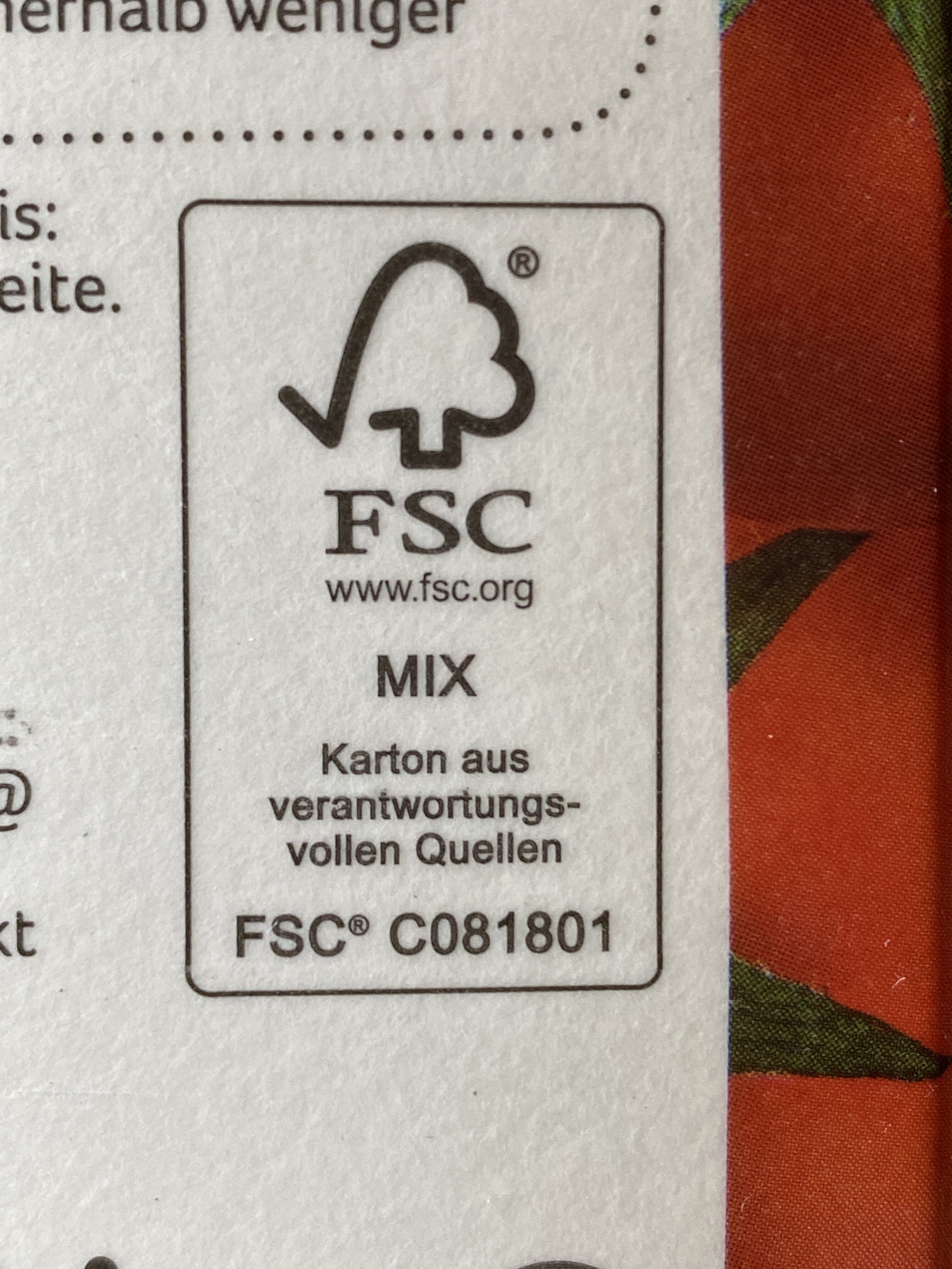 Tomatensaft mit Meersalz - Recycling instructions and/or packaging information - de