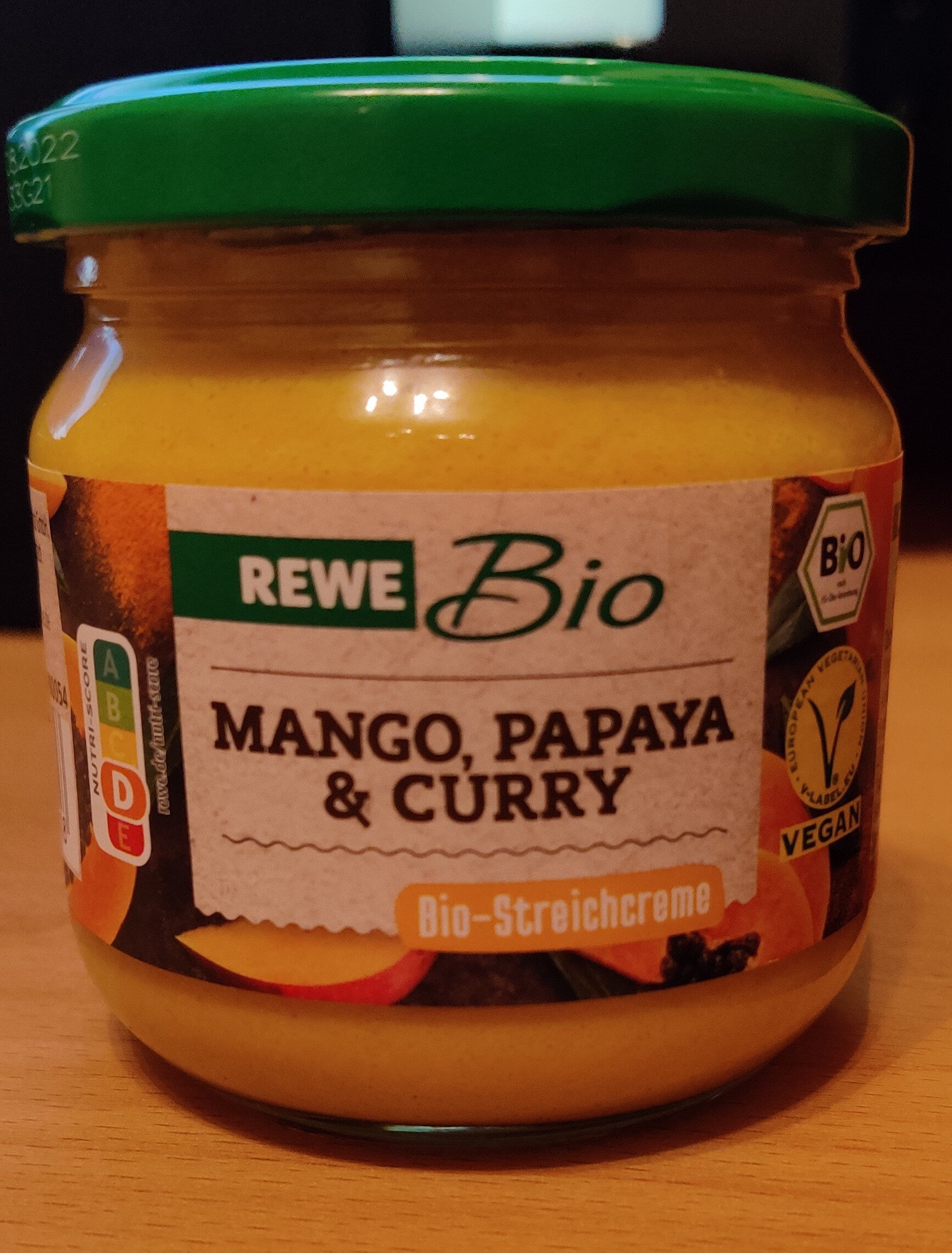 Mango, papaya & curry - Produkt