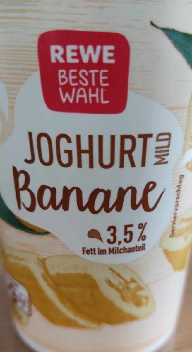 Joghurt Mild Banane - Producto - de