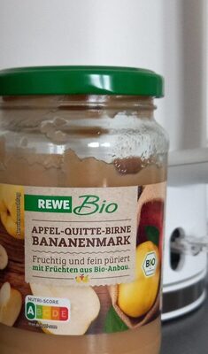 Apfel-Quitte-Birne-Bananenmark - Produkt