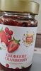 Erdbeere Cranberry Fruchtaufstrich - Produkt