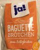 Baguette Brötchen zum Fertigbacken - Product
