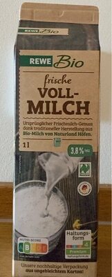Bio frische Voll-Milch - Produkt