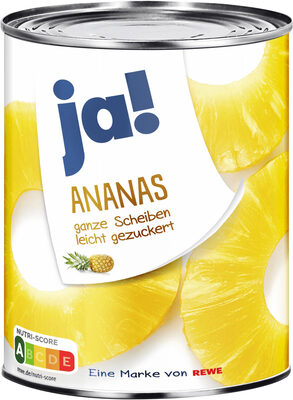 Ananas ganze Scheiben - Product - de