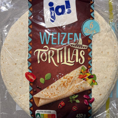 Weizen Tortillas - Produit - de