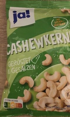 cashewkerne - Geröstet und gesalzen - Producto - de
