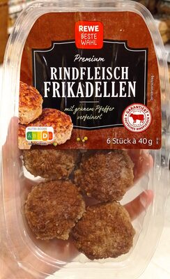 Rindfleisch Frikadellen - Producto - de