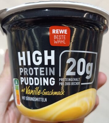 High Protein Pudding Vanille - Product