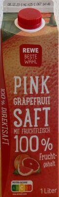 Pink Grapefruit Saft - Produkt