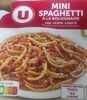 Mini spaghetti à la bolognaise - Product