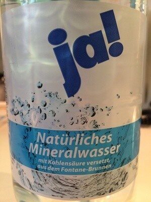 Ja! Natürliches Mineralwasser - Produit - de
