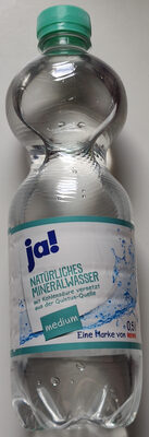 Natürliches Mineralwasser - Product - de