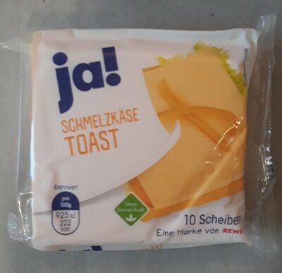Schmelzkase, Toast - Produit - nl