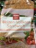 Weizen-Vollkorn Sandwich - Produit