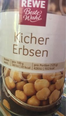 Dose Kichererbsen - Produit