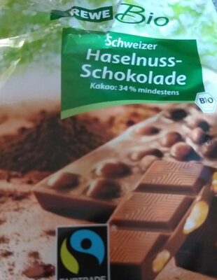 Haselnuss-Schokolade - Produkt