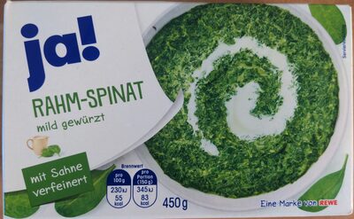 Rahm-Spinat mild gewürzt - 10