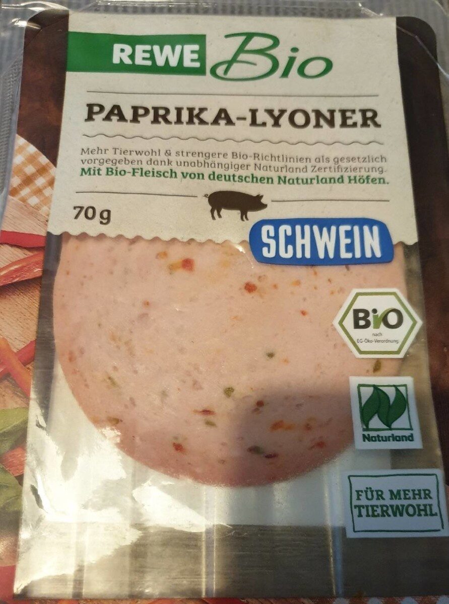 Paprika-Lyoner - Produkt - de