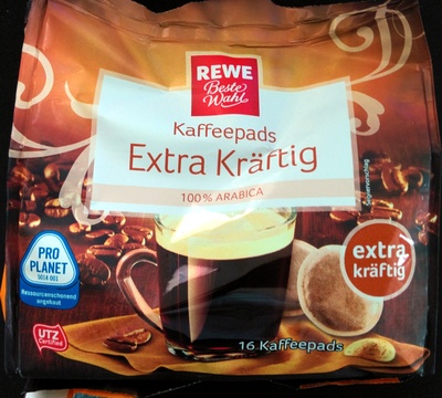 Kaffepads Extra Kräftig - Produkt