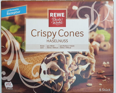 Crispy Cones Haselnuss - Produkt