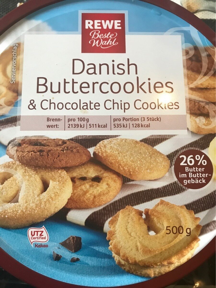 Danish Buttercookies & Chocolate - Produkt - fr