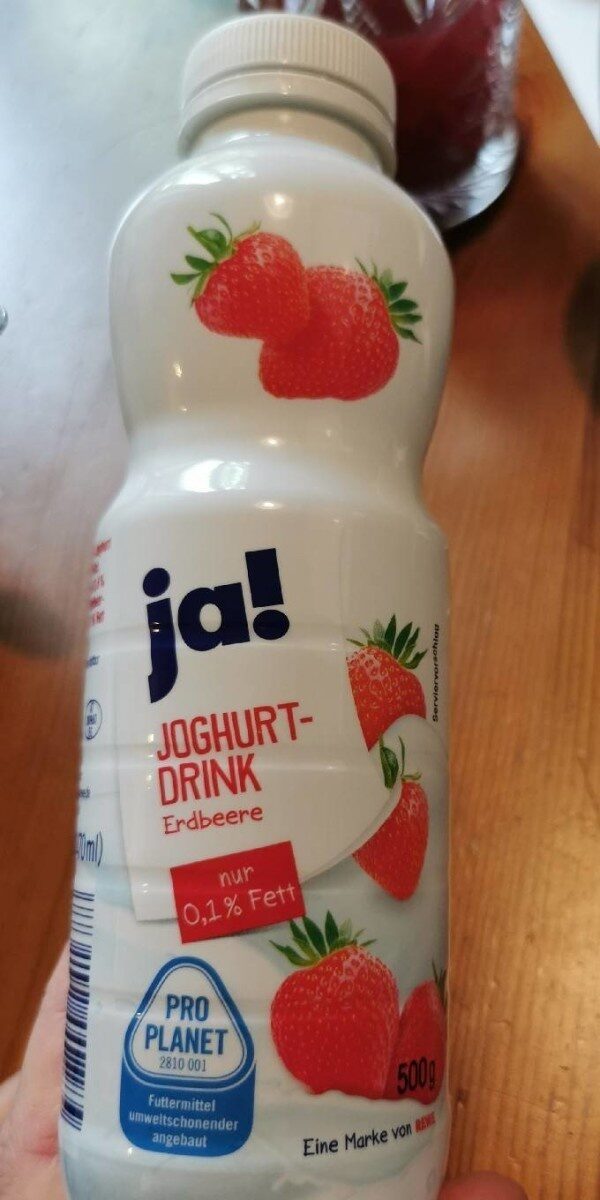 Ja! Joghurt-drink Erdbeere - Produkt