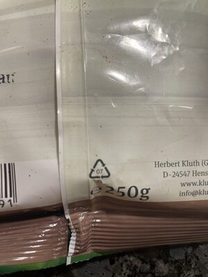 Quinoa Tricolore - Wiederverwertungsanweisungen und/oder Verpackungsinformationen