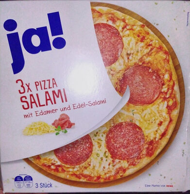 ja! Pizza Salami (3x350g) - Product - de