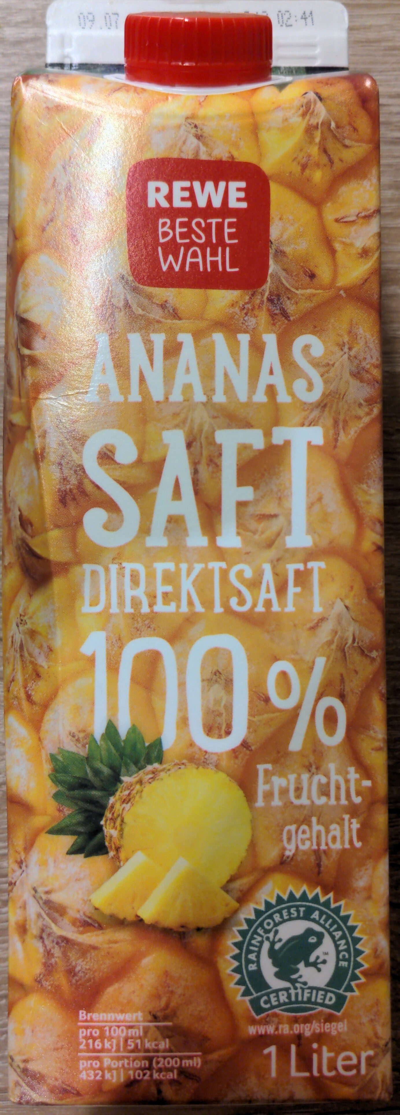 Ananas Saft Direktsaft - Produit - de