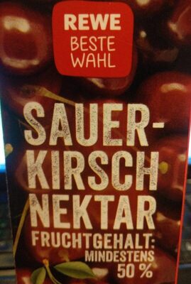 Sauer-Kirsch Nektar - Product - de