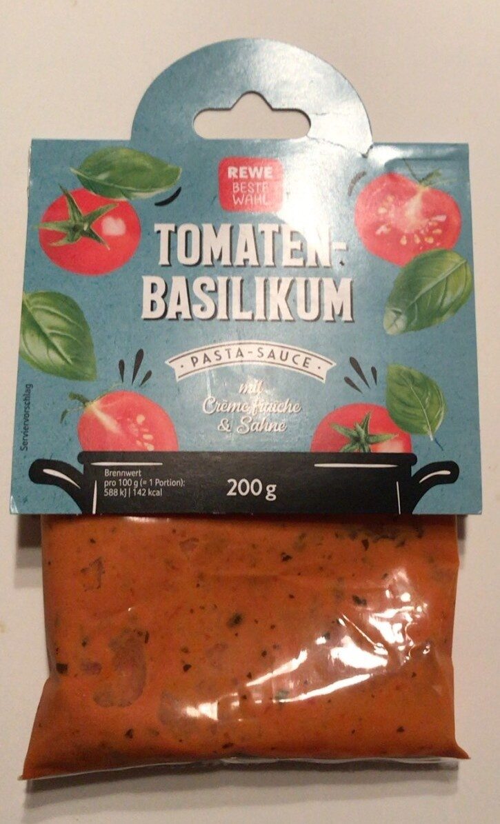 Tomaten-Basilikum Pasta-Sauce - Product