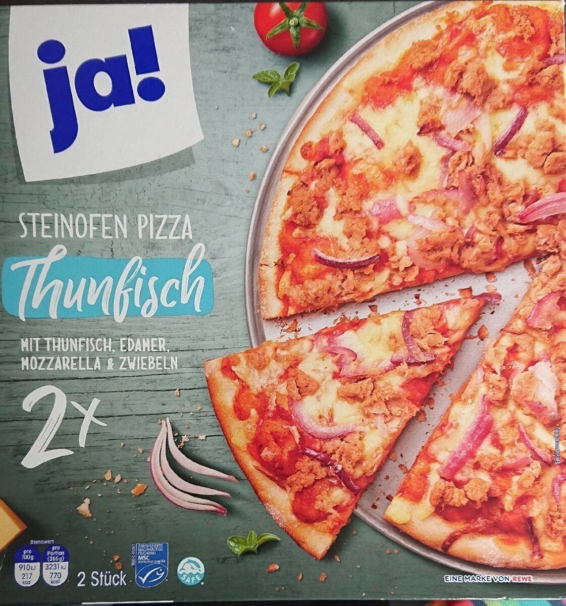 Steinofen Pizza Thunfisch - Produkt
