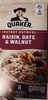 Quaker instant oatmeal raisin dates and walnuts - Product