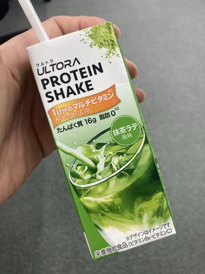 ULTORA プロテインシェイク抹茶ラテ風味