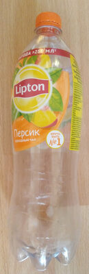 Напиток безалкогольный негазированный "Холодный чай «Липтон» со вкусом персика" - Produit - ru