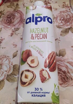 Alpro hazelnut & pecan - Product - ru