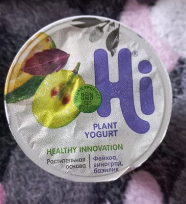 Йогурт "Hi" Фейхоа, виноград, базилик - Prodotto - ru