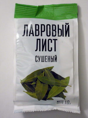 Лавровый лист сушёный - Producto - ru