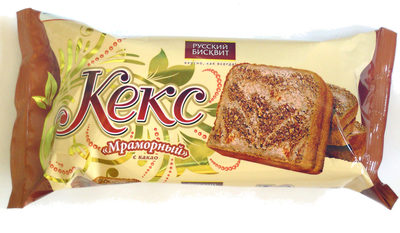 Кекс «Мраморный» с какао - Product - ru