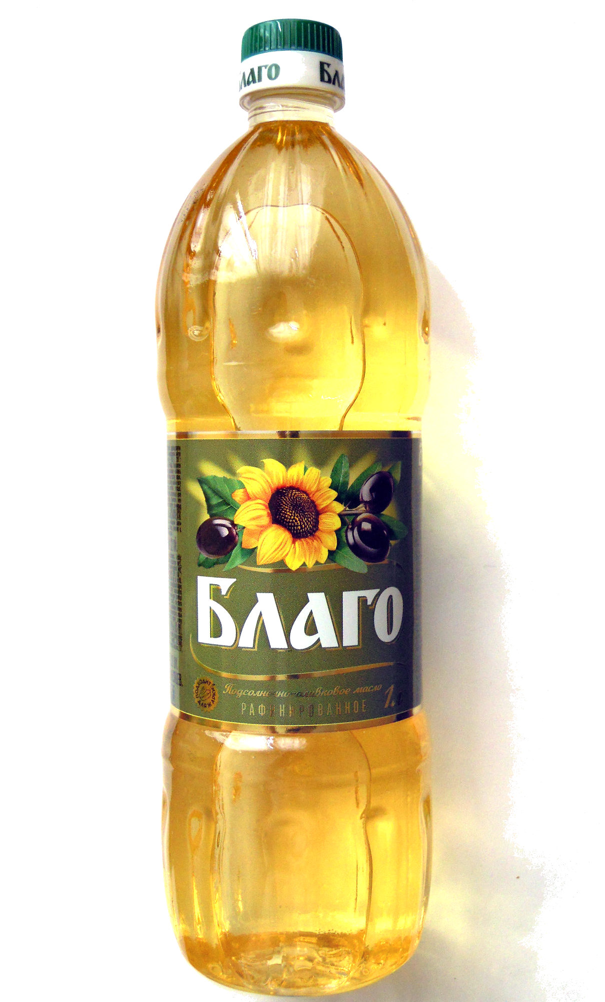 Подсолнечно-оливковое масло рафинированное - Product - ru