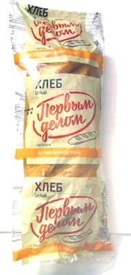 Хлеб белый из пшеничной муки - Produit - ru